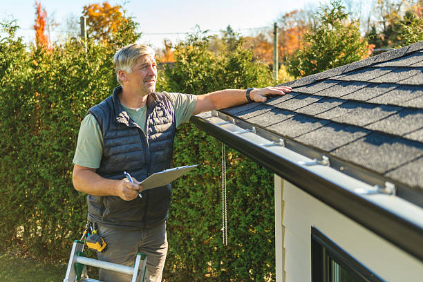 Professional Roof Replacement technician working in Cedar, IA